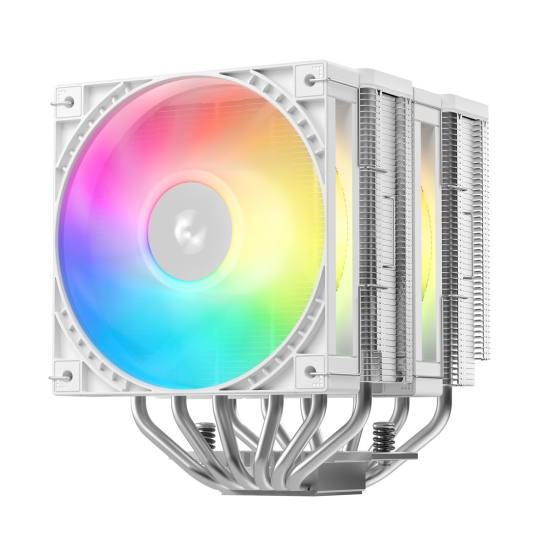 Komputer do gier PC CH690 DIGITAL MIRROR  AMD Ryzen 5 9600X 32GB DDR5 RX 9060 XT 1TB 650W  W11Pro biała